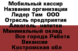 Мобильный кассир › Название организации ­ Лидер Тим, ООО › Отрасль предприятия ­ Алкоголь, напитки › Минимальный оклад ­ 38 000 - Все города Работа » Вакансии   . Костромская обл.,Волгореченск г.